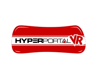 HyperPortal VR logo design by MarkindDesign