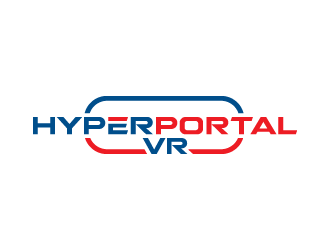 HyperPortal VR logo design by denfransko
