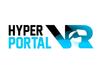HyperPortal VR logo design by DonyDesign