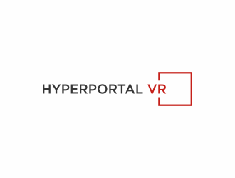 HyperPortal VR logo design by luckyprasetyo