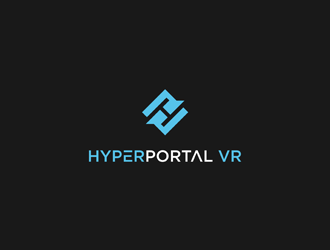 HyperPortal VR logo design by alby