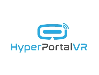 HyperPortal VR logo design by jaize