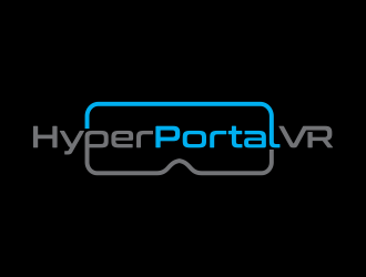 HyperPortal VR logo design by agus