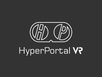 HyperPortal VR logo design by Iizuka
