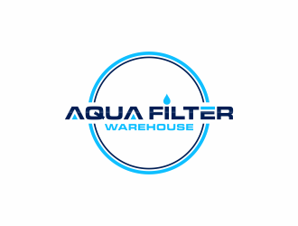Aqua Filter Warehouse logo design by ammad