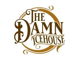 The damn icehouse  logo design by b3no