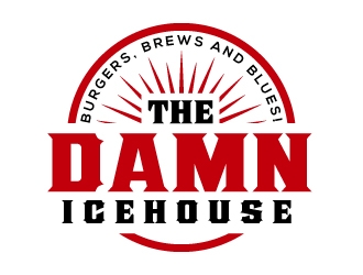The damn icehouse  logo design by LogOExperT