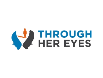 Through Her Eyes logo design by sakarep