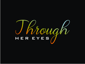 Through Her Eyes logo design by bricton