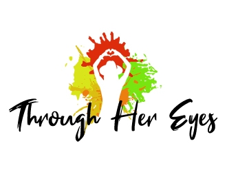 Through Her Eyes logo design by ElonStark