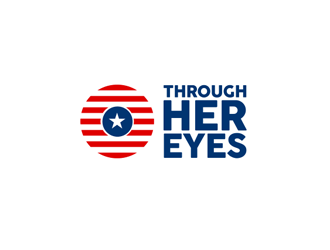 Through Her Eyes logo design by DPNKR