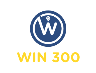 WIN 300 logo design by tejo