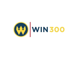 WIN 300 logo design by sakarep
