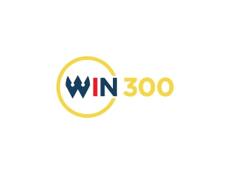 WIN 300 logo design by sakarep