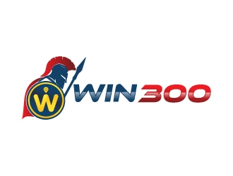 WIN 300 logo design by Erasedink