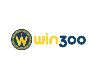 WIN 300 logo design by MarkindDesign
