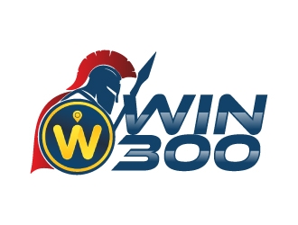 WIN 300 logo design by Erasedink