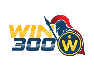 WIN 300 logo design by Erasedink