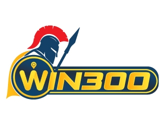 WIN 300 logo design by Erasedink