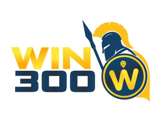 WIN 300 logo design by Erasedink
