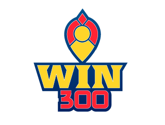 WIN 300 logo design by justin_ezra