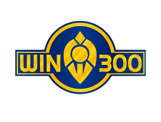 WIN 300 logo design by justin_ezra