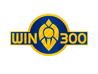WIN 300 logo design by justin_ezra