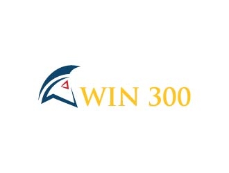WIN 300 logo design by maserik