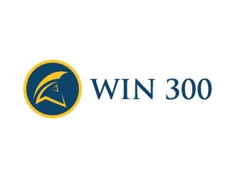 WIN 300 logo design by maserik