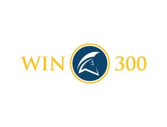 WIN 300 logo design by maserik