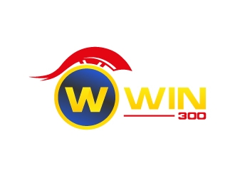 WIN 300 logo design by MUSANG