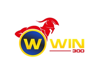 WIN 300 logo design by MUSANG