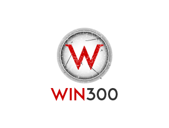 WIN 300 logo design by SOLARFLARE