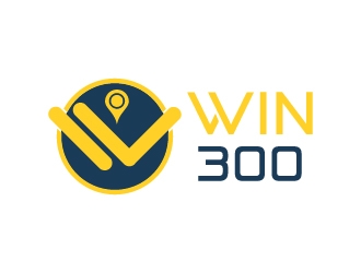 WIN 300 logo design by Mirza