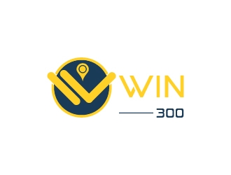 WIN 300 logo design by Mirza