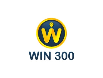WIN 300 logo design by J0s3Ph