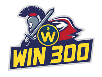 WIN 300 logo design by Optimus