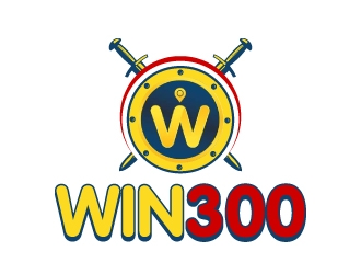 WIN 300 logo design by jaize