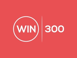 WIN 300 logo design by berkahnenen