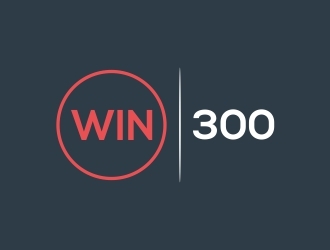 WIN 300 logo design by berkahnenen