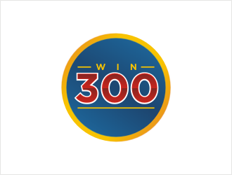 WIN 300 logo design by bunda_shaquilla