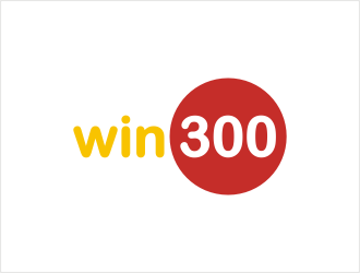 WIN 300 logo design by bunda_shaquilla