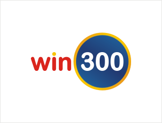 WIN 300 logo design by bunda_shaquilla