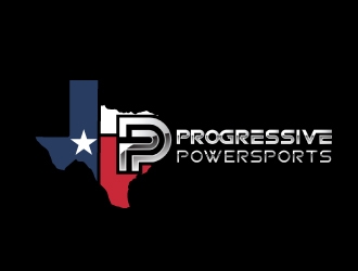 Progressive Powersports logo design by d1ckhauz