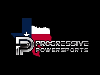 Progressive Powersports logo design by dibyo