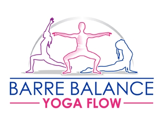 Barre Balance / Yoga Flow logo design by MAXR