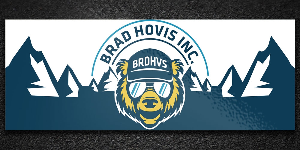 Brad Hovis, Inc. logo design by Boomstudioz