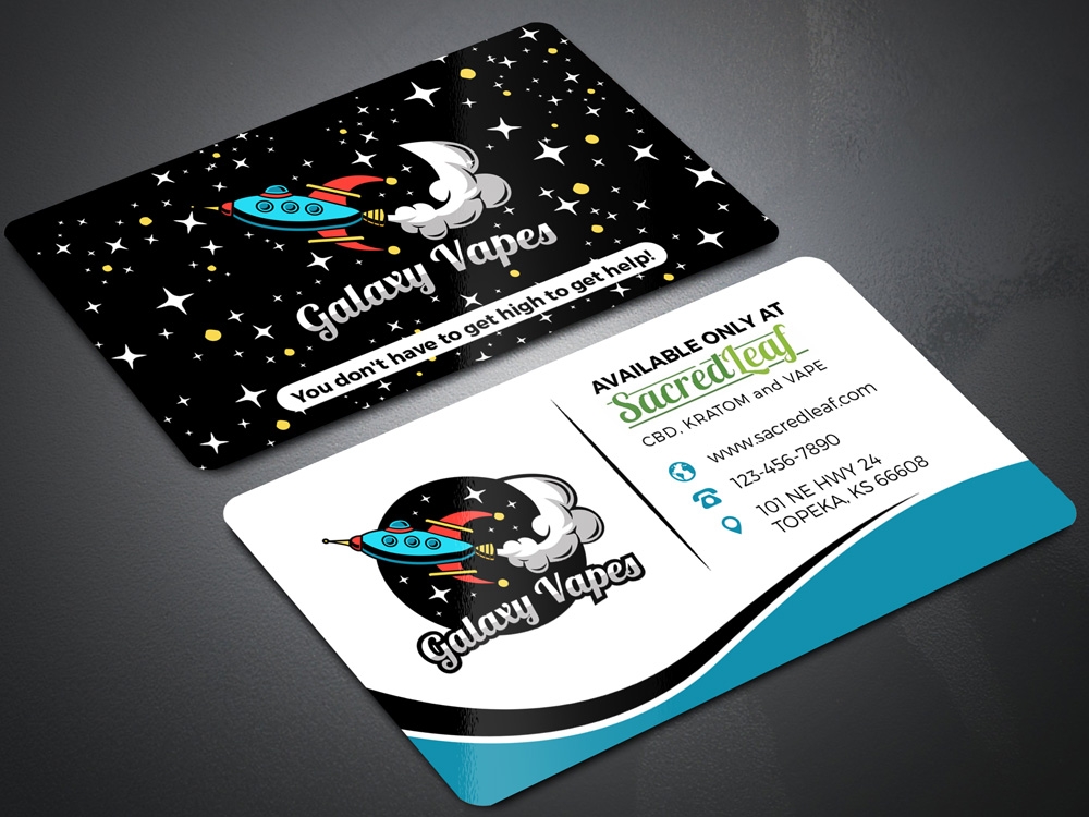 Galaxy Vapes logo design by Gelotine