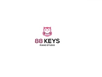 88 Keys Piano Studio logo design by iamguac