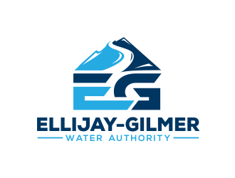 Ellijay-Gilmer Water Authority logo design by Hidayat